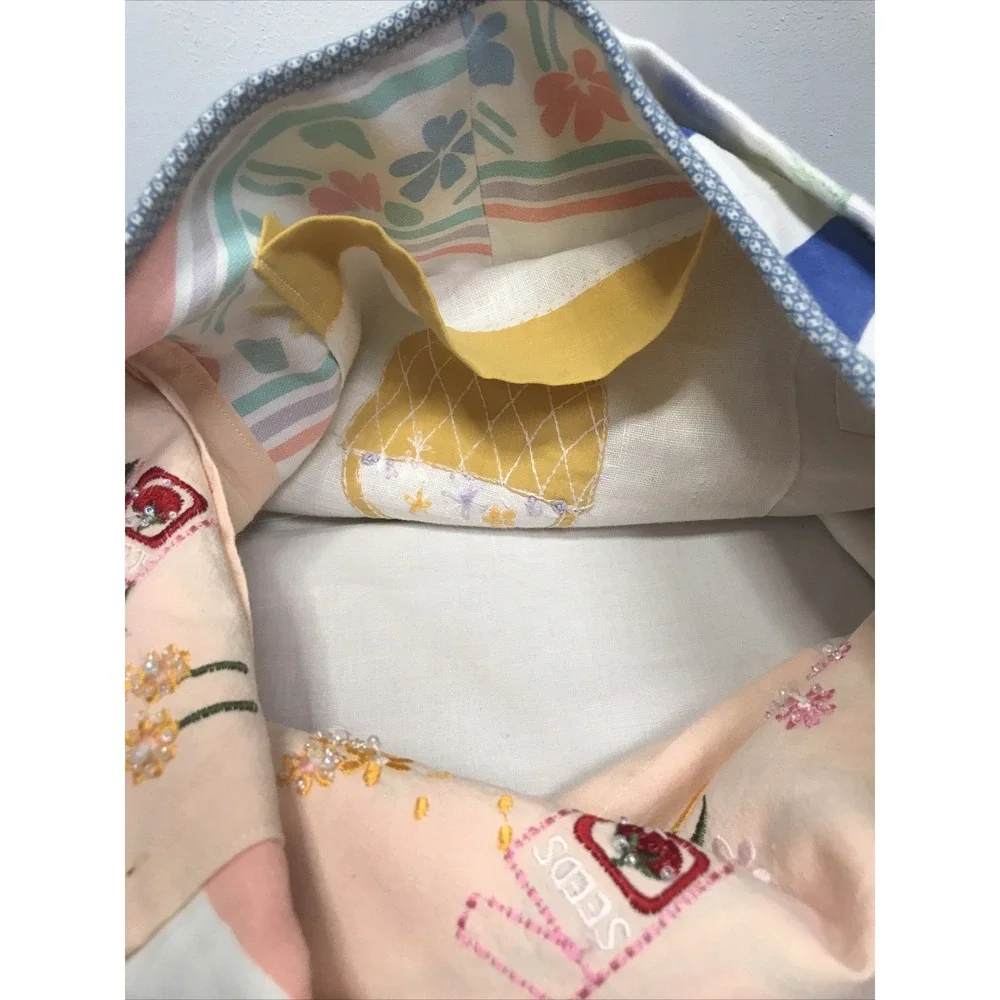 Upcycled HandBag Vintage Linens Cottagecore